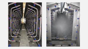 レヒラー社製MemoSprayによるスプレー