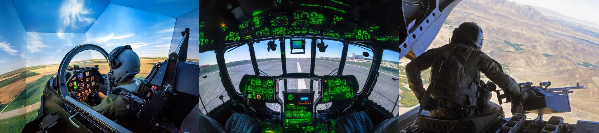 飛行訓練用に採用された事例